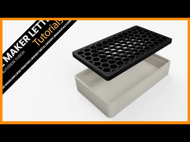 Minimalist Soap Holder with Drainage Tray – Honeycomb Grid, Fast-Drying Bathroom Design (STL) video thumbnail