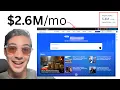 this website makes $2.6M/mo with AI (URL revealed)