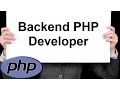 Backend PHP Developer 888-411-2221 - Professional PHP Programming