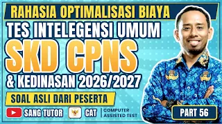 PART 56 | SOAL TABEL MODEL BARU | TIU | SKD CPNS & KEDINASAN 2026/2027