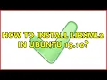 How to install libxml2 in ubuntu 15 10 3 Solutions