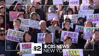 Hundreds rally in support of N J mom accused in 2022 death of 3-month-old son