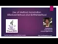 What is BeforeMethod and AfterMethod TestNG Annotation