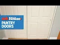 How to Install Bypass Pantry Doors Ask This Old House