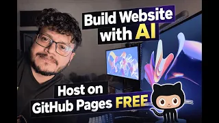 FREE Website in 10 Min Using AI GitHub Pages No Coding Needed Full Tutorial Hindi