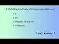 java Mcqs for Rpsc Programmer