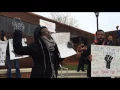 Protest against police brutality at SUNY Potsdam