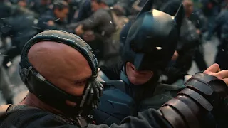 The Dark Knight Rises 2012 - Bane vs Batman Final Fight