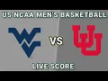 West Virginia Mountaineers vs Utah Utes US NCAA Men s Basketball Live Scoreboard