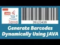Generate Barcodes Dynamically Using JAVA