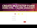 Multi Step Form Javascript Part