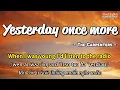 Download Lagu Học tiếng Anh qua bài hát - YESTERDAY ONCE MORE - (Lyrics+Kara+Vietsub) - Thaki English