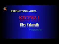 KECEWA  I              ELVY SUKAESIH Karoke Tanpa Vokal