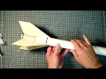 Rocketarium Sandhawk model rocket assembly part 2 of 2