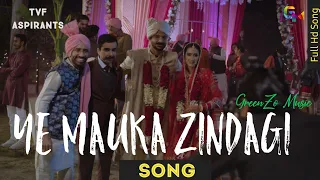 tvfs aspirants song ye mauka zindagi final episode episode 5 pre mains life 