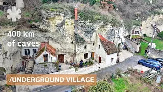 After NYC, she moved to village dug underground: fixing 4 caves in 15 years