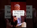 Download Lagu God's voice vs Devil's voice #shorts #paulwasher #godsvoice  #bible #paulwashersermon #godstruth