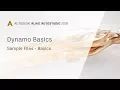 Dynamo Basics 03 Basics Sample Files