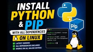 Install Python and Pip with All Dependencies on Linux