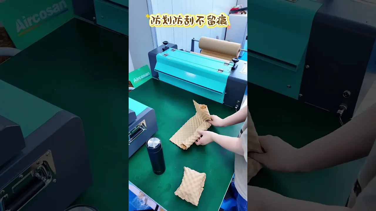 친환경 포장을 위한 새로운 선택! 최대 60cm 폭의 크라프트지와 호환됩니다.