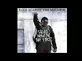RAGE AGAINST THE MACHINE - Sleep Now In The Fire(Lyrics)
