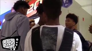 Proof that Bronny James is over 6ft Tall