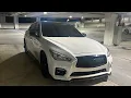 CRUISING THE CITY AT 2AM INFINITI Q50 SPORT POV