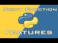 Features of Print method - Sep and End in print Function