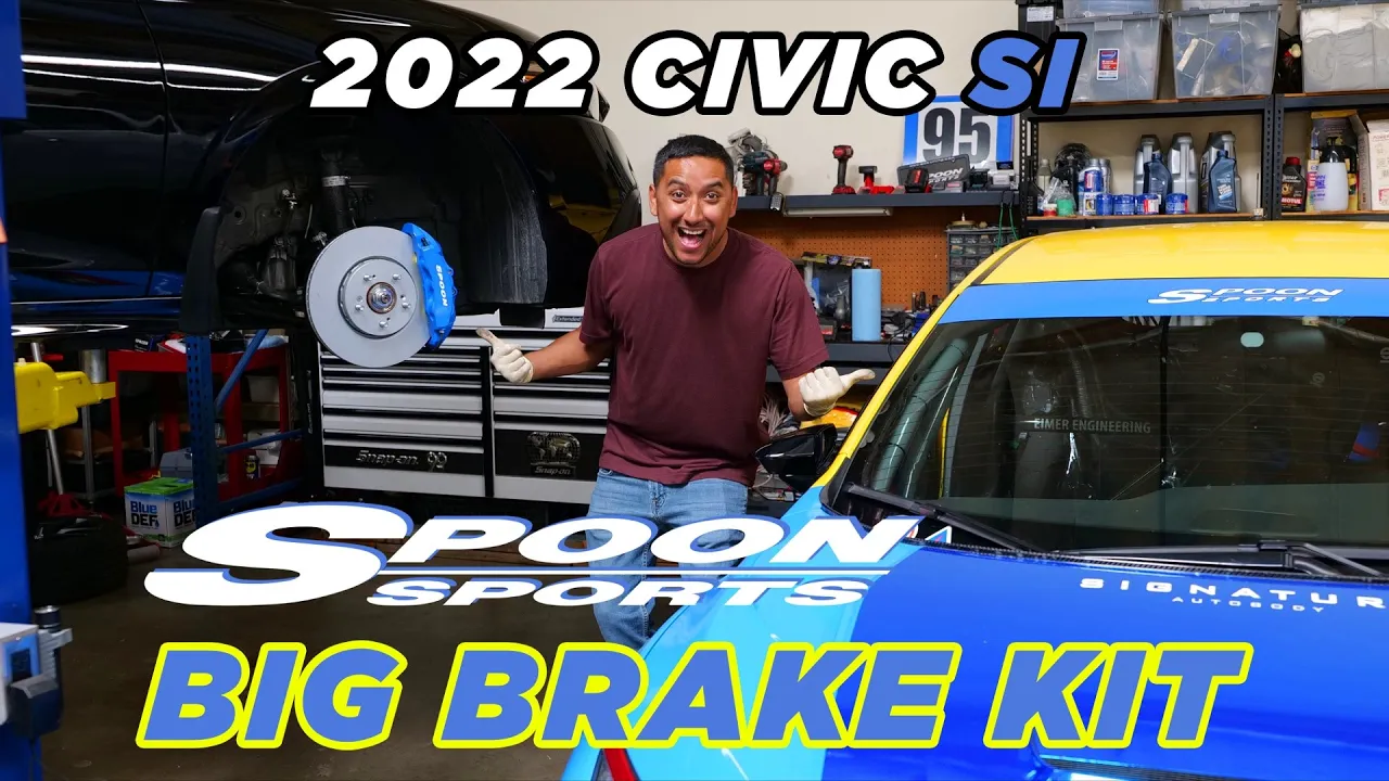 Big Brake Kit for the 2022 Honda Civic Si | Spoon Sports R&D