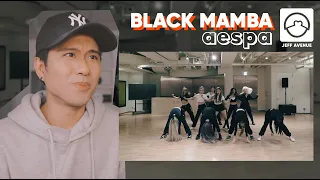 Download Performer Reacts to Aespa 'Black Mamba' Dance Practice MP3