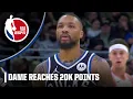 Damian Lillard reaches 20 000 career points NBA on ESPN