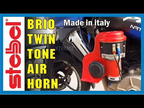Download MP3 Stebel Brio BP3 Air Pressure Horn Sound Demo | Made in Italy Dual Tone Musical Horn | #xtremz