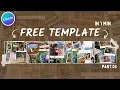 EASY Seamless Instagram Carousel Split Images Free Template