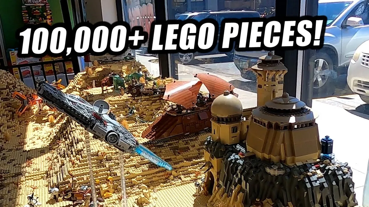 Making The Lego Millennium Falcon Fly