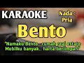 Download Lagu BENTO - KARAOKE || NADA PRIA || Iwan Fals || Audio HQ || Live Keyboard