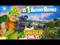 The SNIPER ONLY CHALLENGE in Fortnite Chapter 5