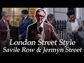 How London Men Dress Savile Row Jermyn Street Part 1