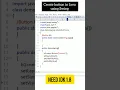 Create button in java using swing