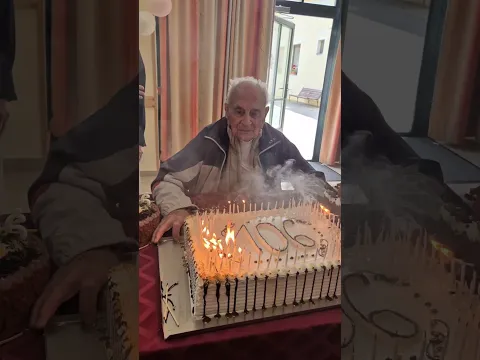 This grandpa celebrated his 106th birthday 🎂
