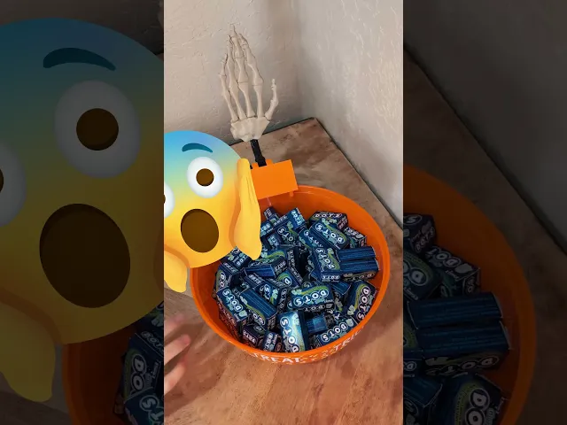 TRICK or Treat Grabbing Hand Prank video thumbnail