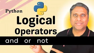 Logical Operators in Python AND OR NOT Python Tutorial for Beginners