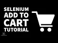 How to Add To Cart Tutorial Selenium Java