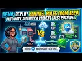 Demo Deploying Microsoft Sentinel Analytics Rule from Repository