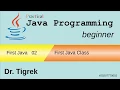 Java 002 - First Java Class