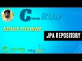 Insert data into MySQL Database using JPA repository Spring Boot Java