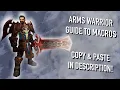 WotLK Arms Warrior PvP MACRO GUIDE