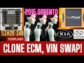 CLONE Hyundai Kia ECM PCM CHANGE VIN WITH FoxFlash SIM2K-240 Sorento 39103-2GBK0