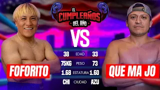 Foforito VS Que Ma Jo | EL CUMPLEAÑOS DEL AÑO