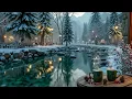 Elegant Jazz Music - Winter Wonderland Cafe | Soft Bossa Nova for Calm Focus