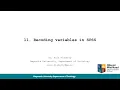 Recoding variables in SPSS